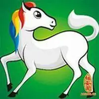 属马的旺财转运微信头像点击鼠标右键下载