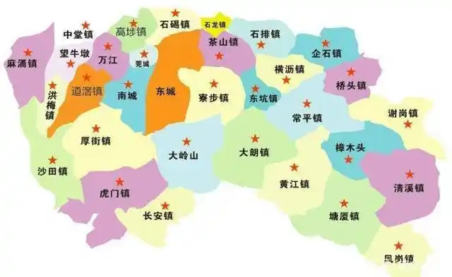 东莞地图