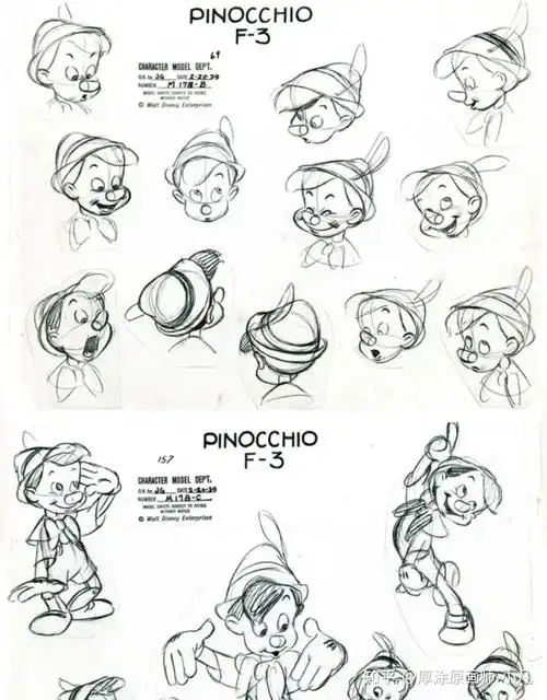 迪士尼设计稿10000张非常有参考价值