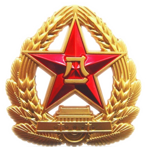 中国军人徽章帽徽展示