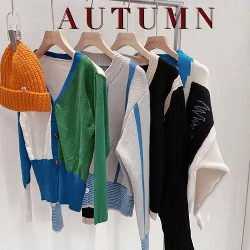 线衫推荐秋冬新款冬天也可以彩色的