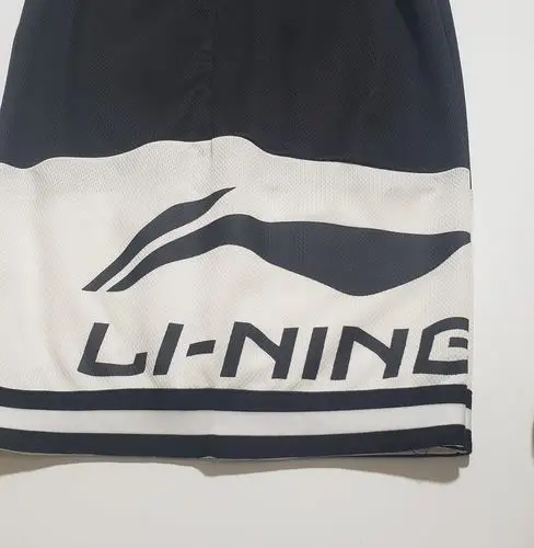 李宁liling2020官网款刺绣网眼速干短裤 情.