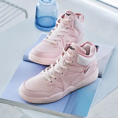 361 2020秋季防滑学生高帮女子女鞋 361度篮球鞋