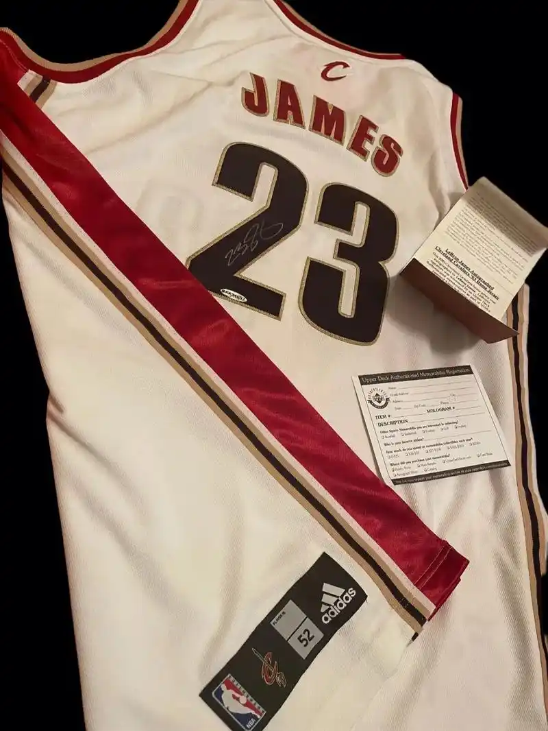 全刺密绣版 骑士23号詹姆斯球衣 复古白色网眼篮球服背心偏远 - 抖音