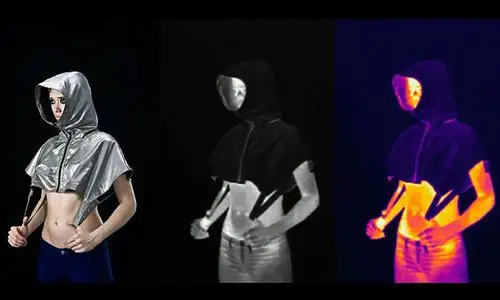 美国艺术家设计隐形衣轻松躲过红外摄像头监控