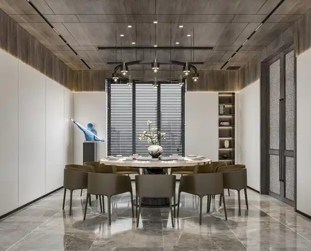 现代会所空间表现 - 效果图交流区-建e室内设计网