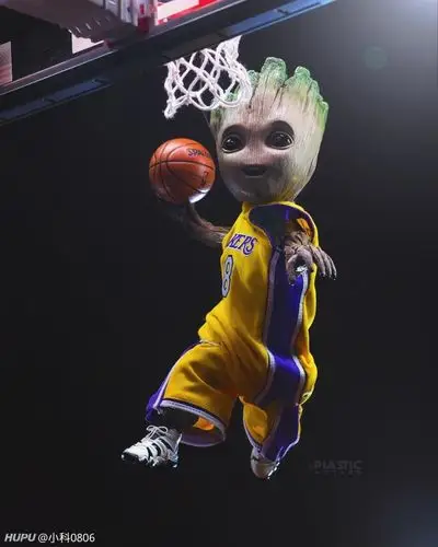 格鲁特篮球壁纸