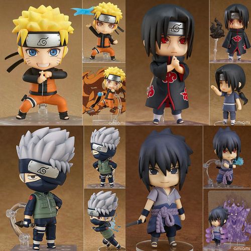 火影忍者q版鸣人佐助卡卡西宇智波鼬四代目盲盒公仔手办模型摆件