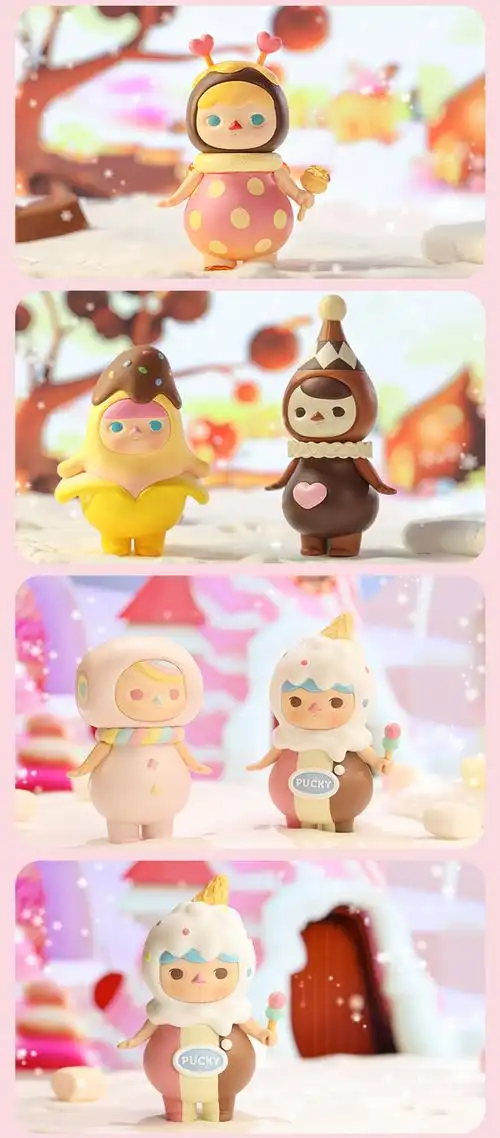 popmart泡泡玛特pucky毕奇甜甜系列手办盲盒公仔不支持退款预售tmall