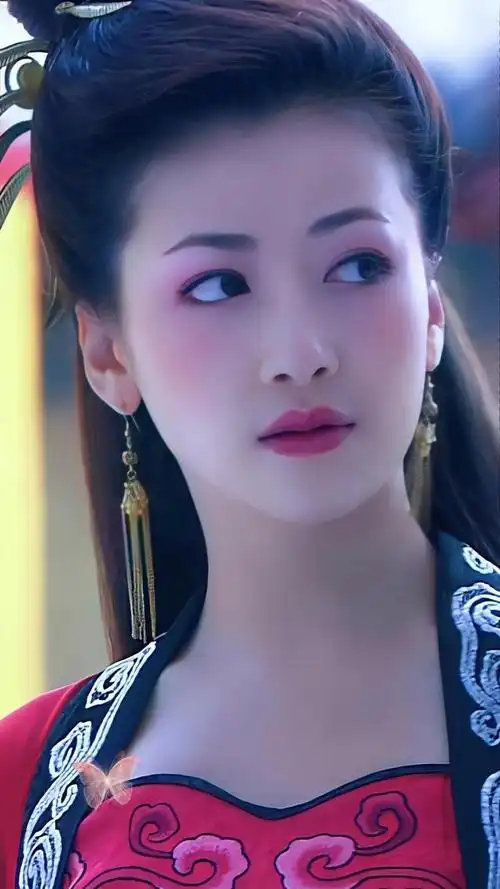 陈紫函壁纸,我好喜欢她饰演的胭脂和喜丧鬼