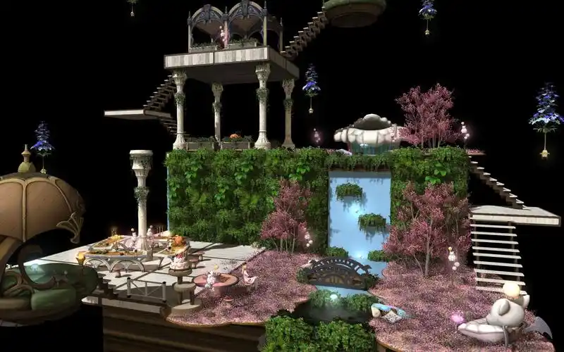 最终幻想14ff14装修s房如何把s房装出l房的气势异空间装修第二弹