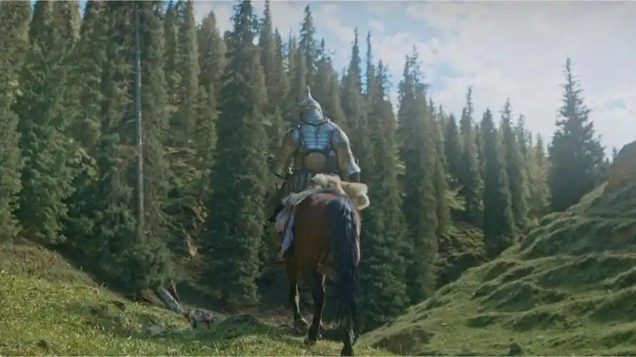 感受哈萨克武士的压迫感