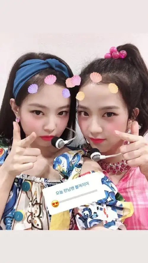 blackpink打啵j合照