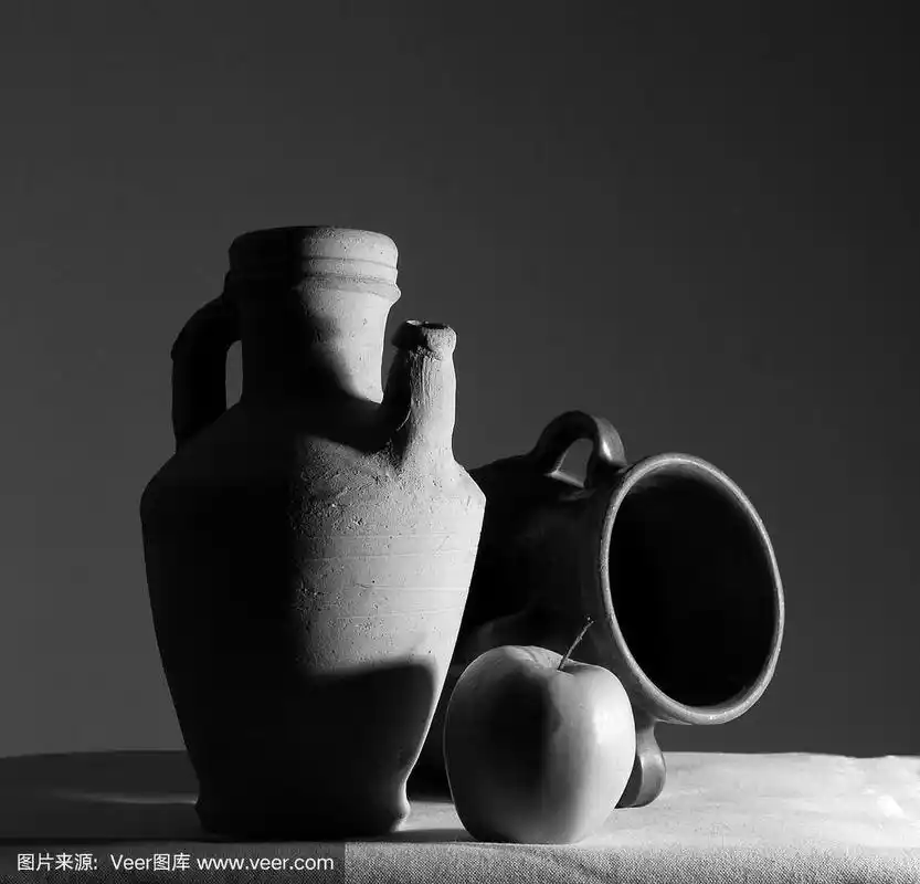 陶罐静物