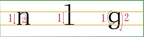 26个字母-汉语拼音 笔顺整理