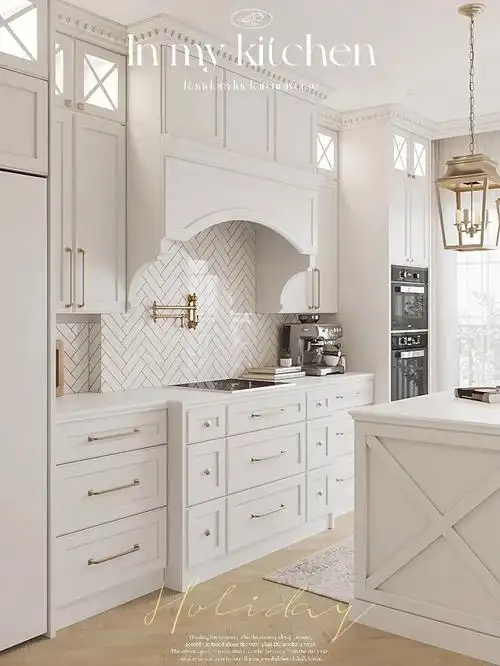 治愈白色系法式厨房78是爱上做饭的理由