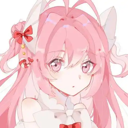 粉色系超仙动漫女头一赞可抱哦