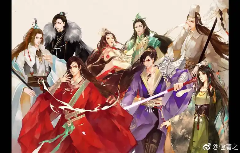 四景四害合集之前有传人物个人图天官