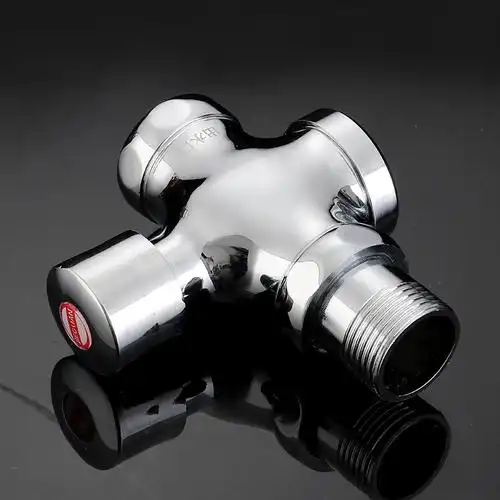 手按式全铜冲水阀厕所小便池脚踏式蹲便器延时冲洗阀大便老式阀门