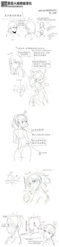 关于转头的画法-flyt漫画教程