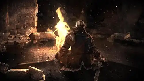 「动态壁纸推荐」黑暗之魂:火之将熄,然位不见王影