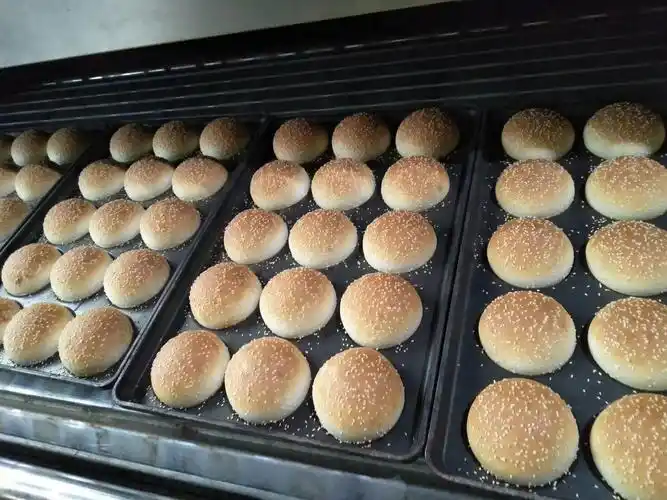 汉堡胚汉堡面包胚面包皮汉堡坯子汉堡店奶茶店用144个/箱博士堡