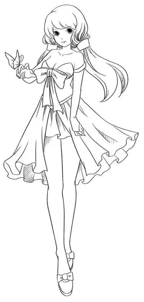 人物画铅笔画人物画铅笔画简单又好看