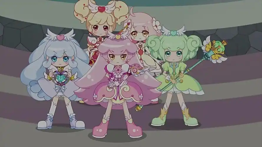 小花仙第三季 花仙魔法使者们 夏安安 雪城爱(小爱)千韩 伊瞳 淑馨 自