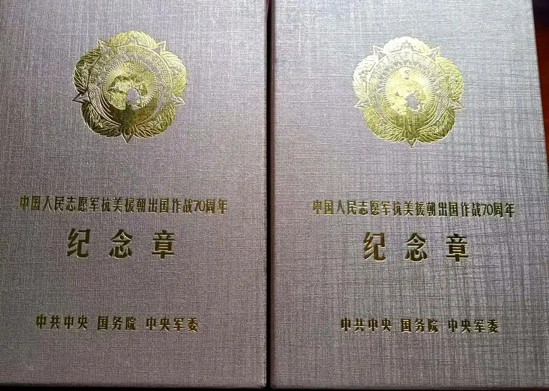 出国作战70周年纪念章 - 抖音