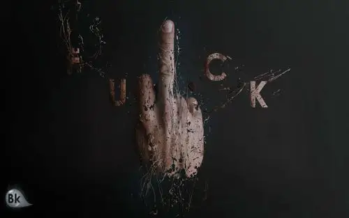 壁纸,非主流,fuck,中指