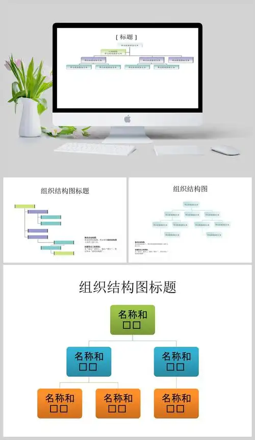 组织结构图模板集合ppt