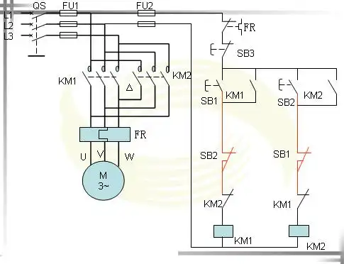 按钮互锁 接触器互锁的接法 最好有图 谢谢