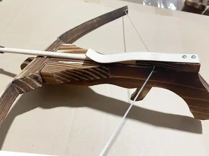 神孩子驽弓 十字驽 猎弓 木制 实木弩弓箭玩具弩子户外十字1弓弩竹木