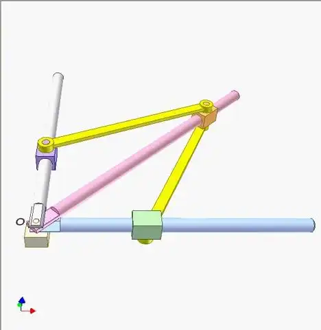 机构动画——直线运动连杆