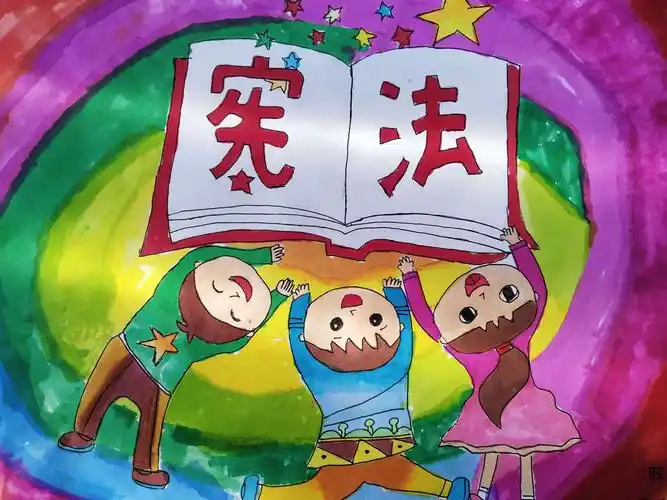 "我与宪法"杨坡小学宪法学习宣传进校园活动