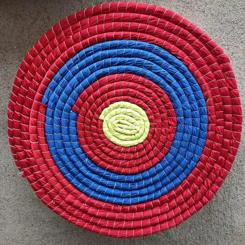 仿古代草靶箭靶弓箭射击靶子景区娱乐箭馆专用道具飞镖靶直径50cm