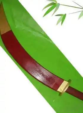 草原弯刀 蒙古刀 马贼刀 小品 话剧 影视 舞台表演道具刀 木刀