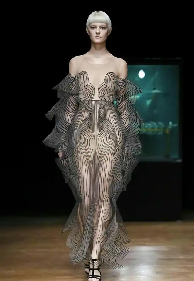 设计了一组关于未来的衣服