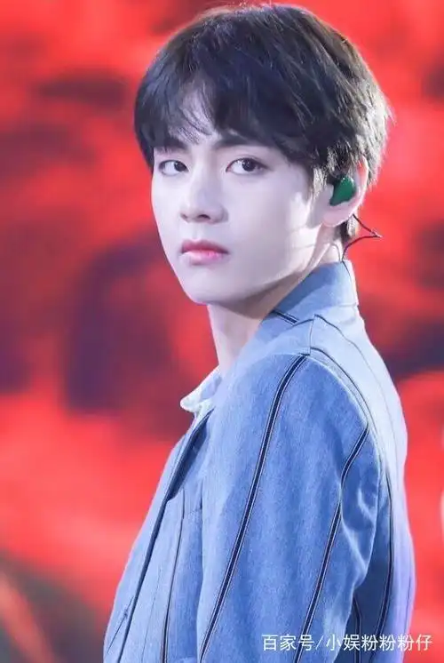 防弹少年团:我们金泰亨v是具备一种文艺气质的文艺小帅哥儿.