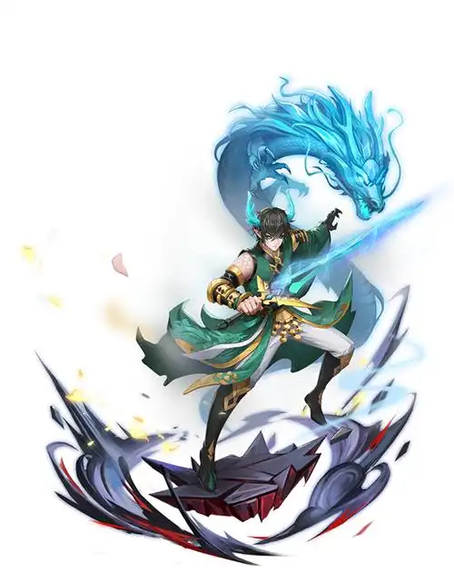 《口袋异世界》中国风英雄预告-青龙