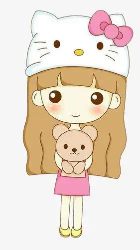 可爱小朋友头像简笔画卡通头像简笔画女孩头像简笔画拍拍资料粉色的洋