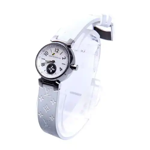 louis vuitton(路易威登)tambour lovely cup 小号系列女士石英腕表