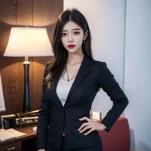 在繁忙的都市中,职场白领丽人如一朵盛开的花朵,她们以自信,智慧和