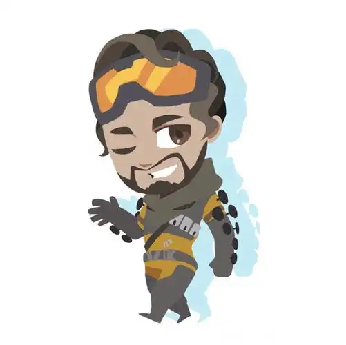 apex英雄q版卡通头像 apex英雄手绘头像大全