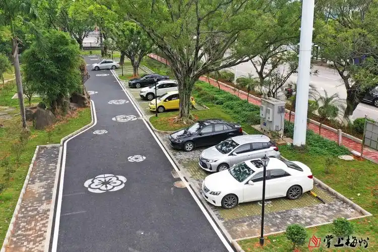 东山公园生态停车场投入使用免费停车哦