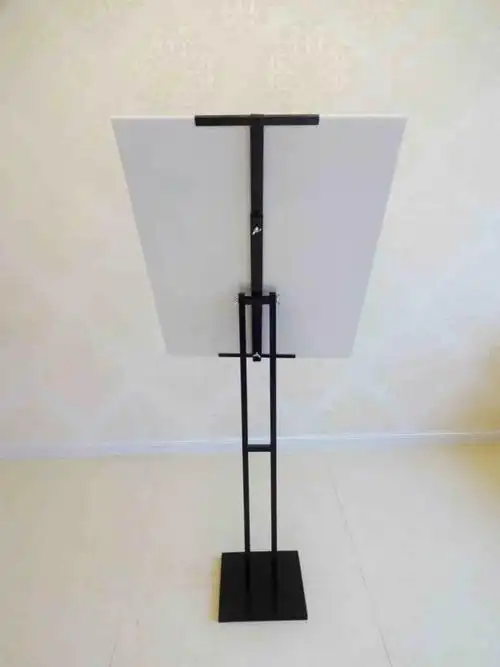 kt斜面展架指示牌pop立式支架海报架展板架x展架