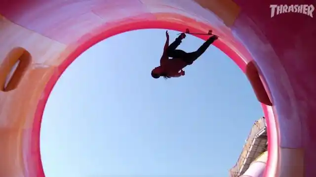 挑战地心引力!反重力疯狂滑板'high 'n' dry&apos