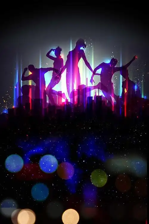 酒吧,夜店,舞会,激情,炫酷,灯光,麦克风,音响,海报,平面,广告,背