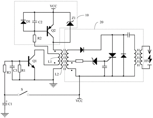 cn205447820u_脉冲点火控制电路及燃气灶失效