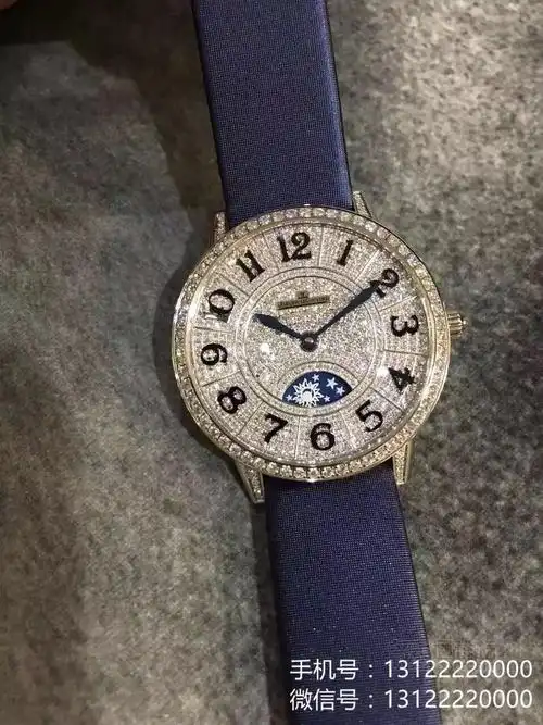 积家q3463407 约会系列 满钻 月相 机械女表 未使用 工价36.6万 特价